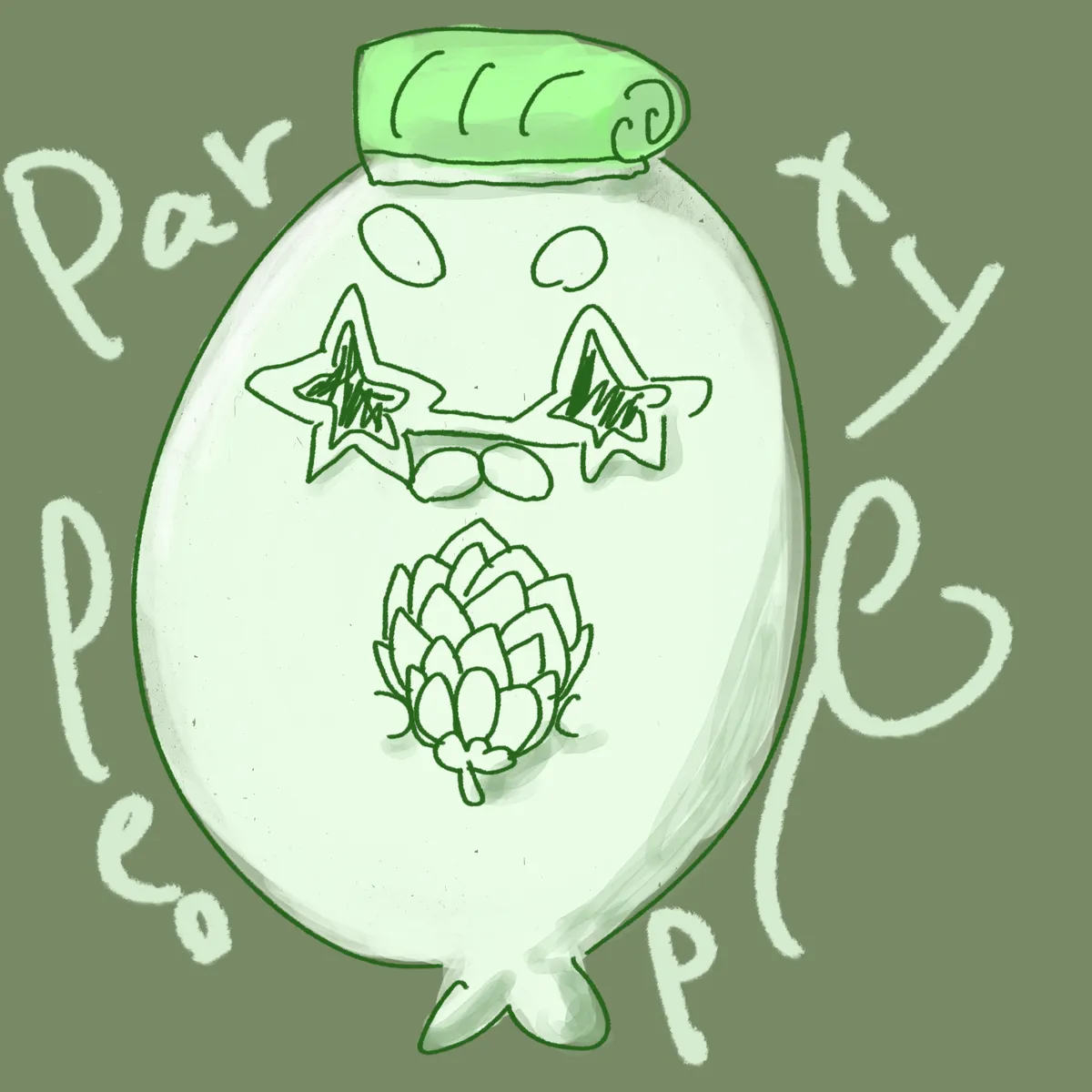 パリピ孔明のコスプレをするあざらし