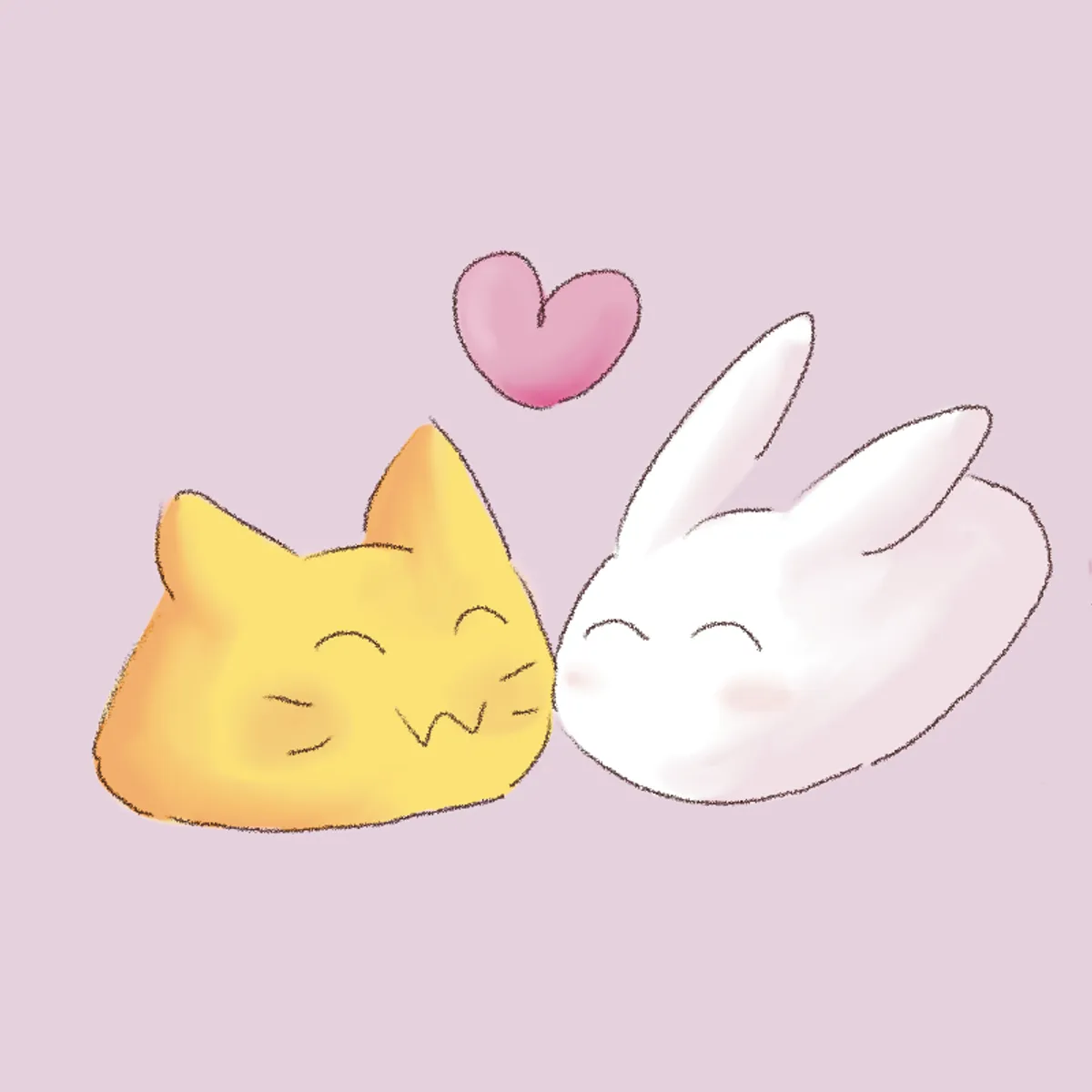 なかよしにゃんぷっぷーとうさぷっぷー