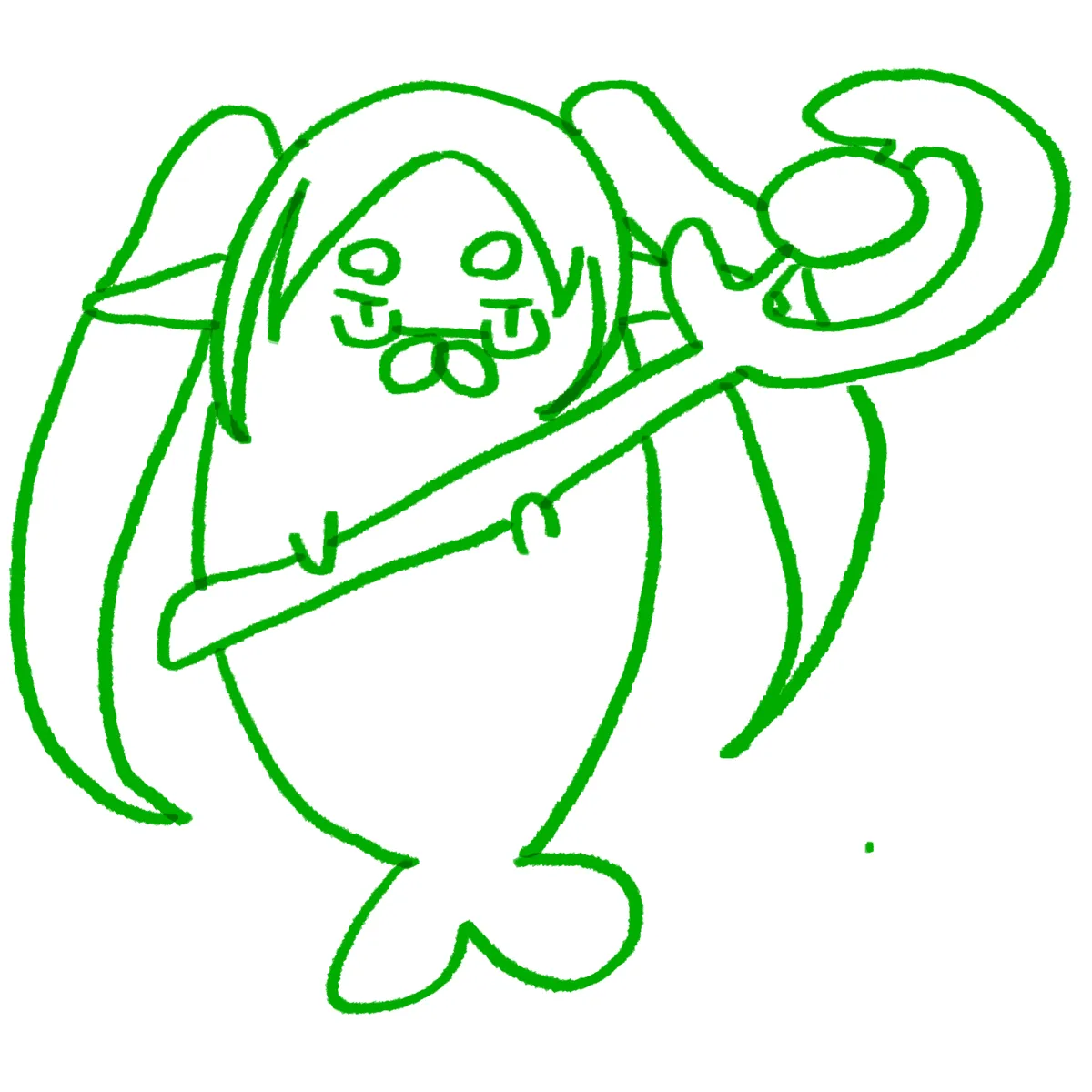 フリーレンの仮装をするあざらし